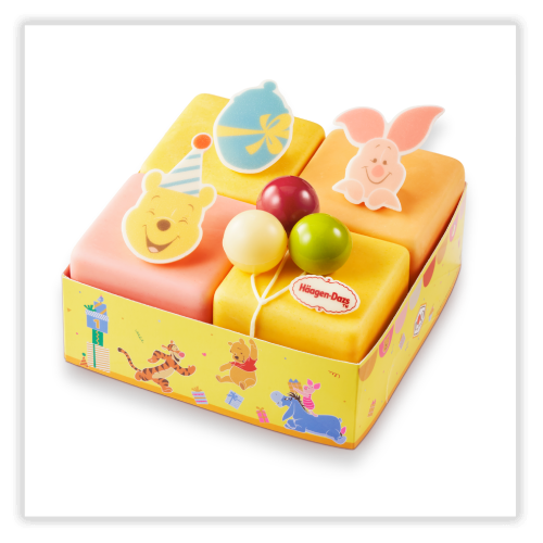 Ballon Celebration Winnie the Pooh Cake