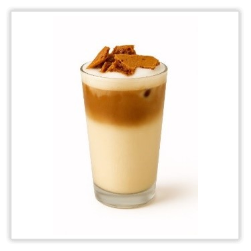 Cameral Vanilla Ice Cream Latte Iced Creation